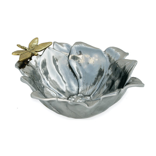Lotus Bowl - Nickelplate