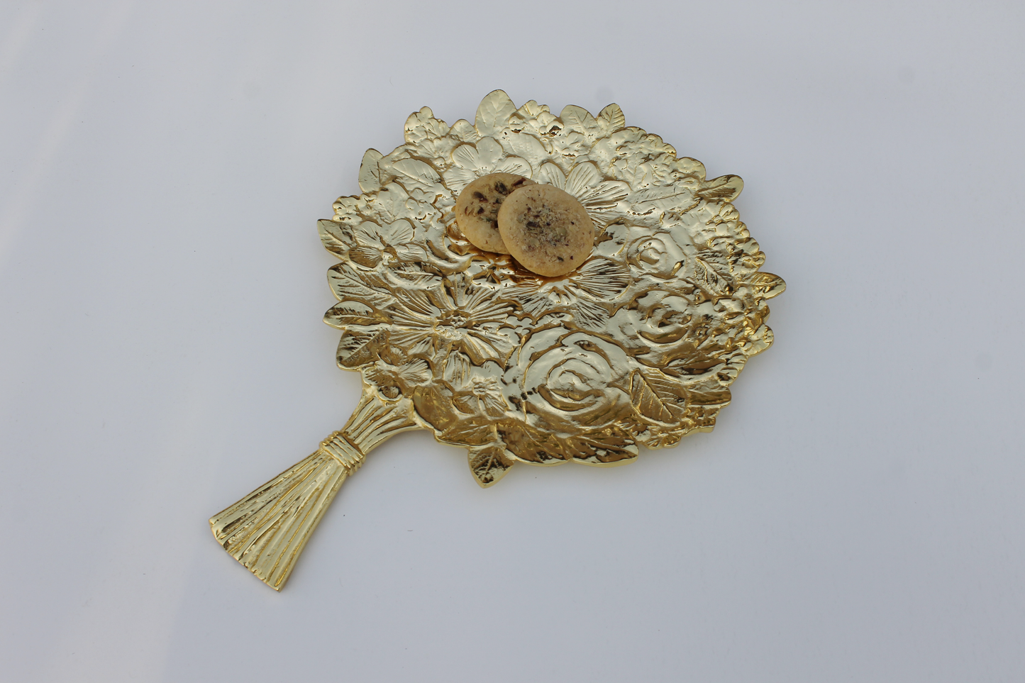 Bouquet Platter - Gold